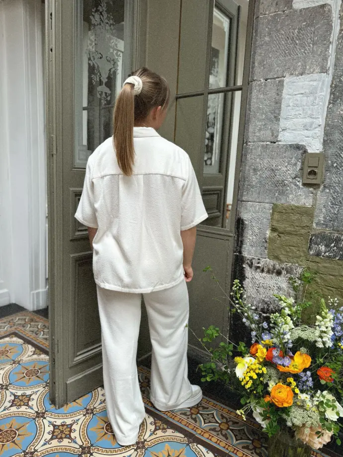 PANTALON LESSA BLANC